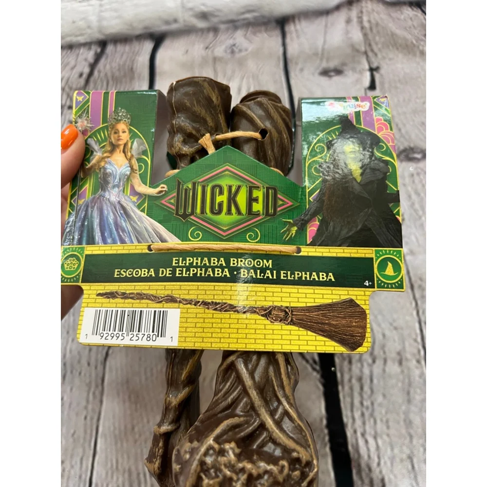 NEW Halloween Wicked Elphaba Broom One Size Brown